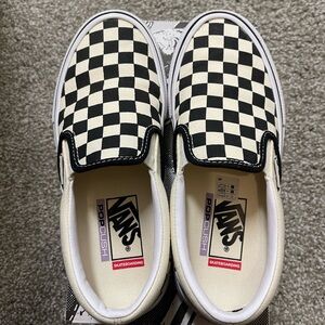 Checkered Vans